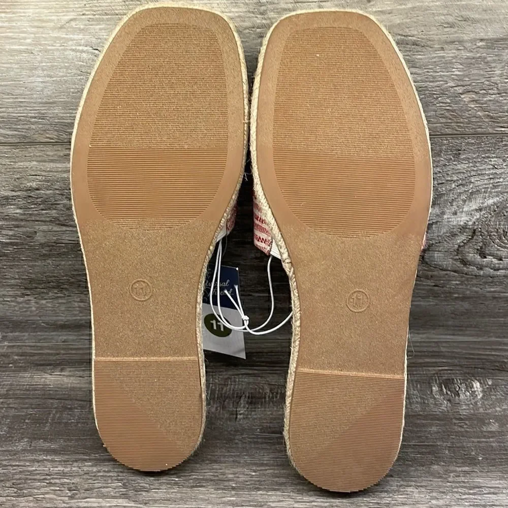 Women's Maren Square Toe Espadrille Slide Sandals - Universal Thread